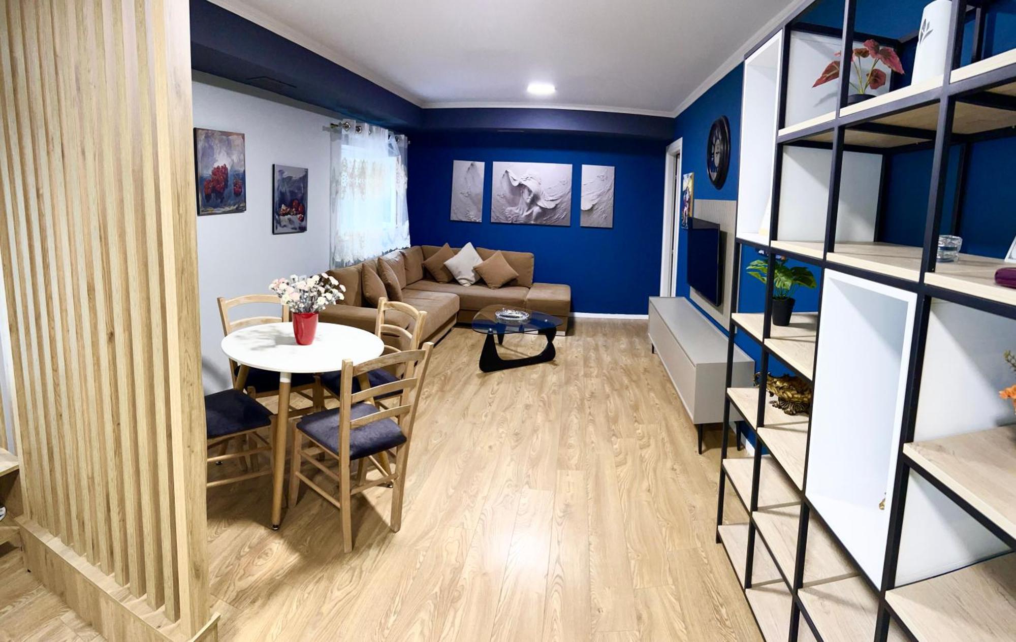 Genta Apartment "21 Dhjetori" ติรานา ภายนอก รูปภาพ
